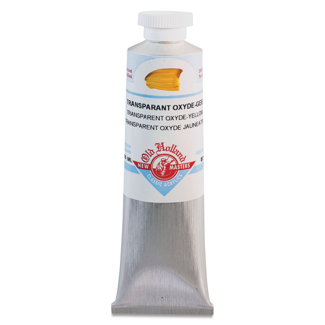 Old Holland New Masters Classic Acrylics - Transparent Oxide Yellow, 60 ml tube